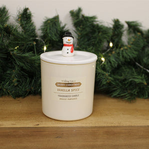 Snowman Character Candle-pot