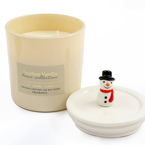 Snowman Character Candle-pot