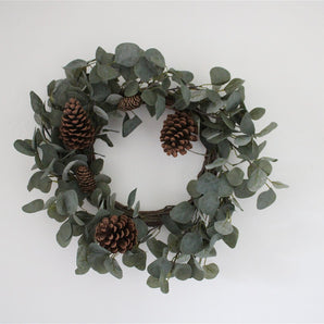 Eucalyptus & Pinecone Wreath