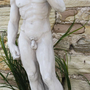 Stone Effect Male Figure David Large