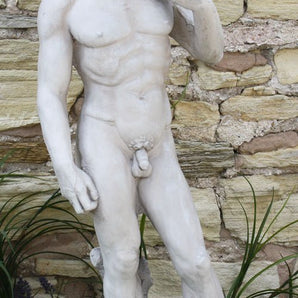 Stone Effect Male Figure David Large