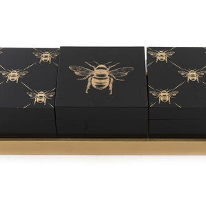 Set of 3 Bee Storage Box's