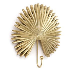 Gold Fan Wall Hook 19cm