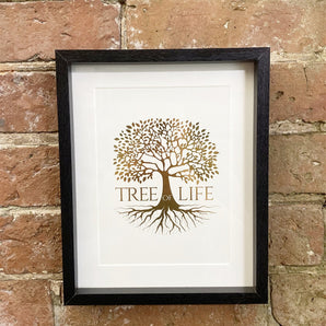 Gold Tree Of Life Print 25cm