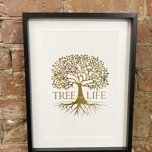 Gold Tree Of Life Print 40cm