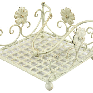 Cream Daisy Napkin Holder